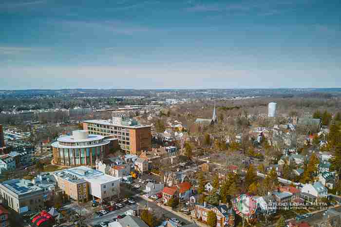 Aerial Doylestown - Contact us