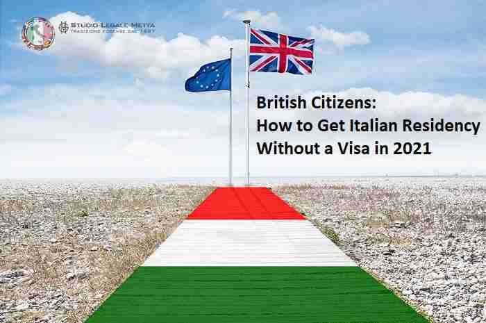 Italian flag, British flag, a wooden walkway painted in Italian flag colors leading to the sea.