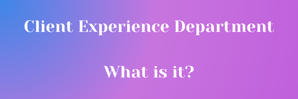 SLM Client Experience Department